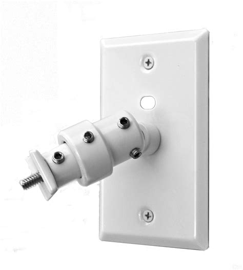 am20 universal speaker mount for electrical box installation white|Pinpoint AM20 (White) Wall.